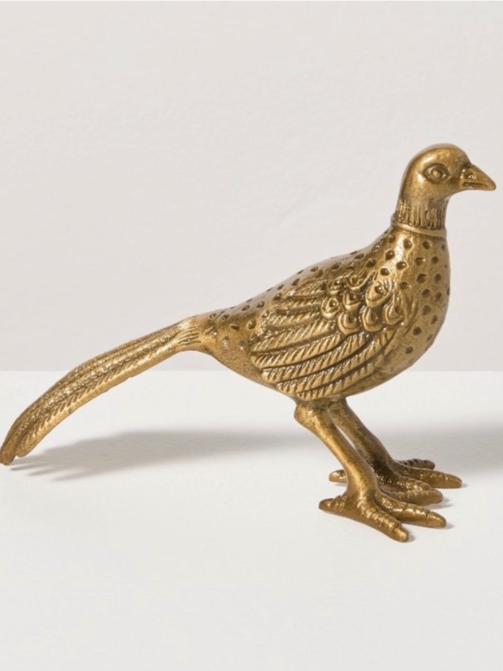 4.5" Brass Pheasant Figurine - Hearth & Hand Magnolia